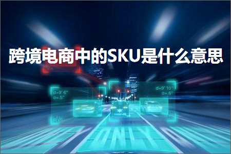 璺ㄥ鐢靛晢鐭ヨ瘑:璺ㄥ鐢靛晢涓殑SKU鏄粈涔堟剰鎬? width=